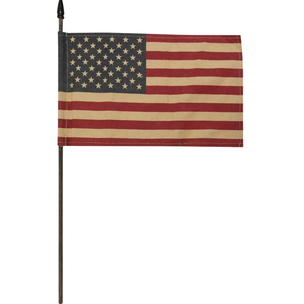 Teastained American Flag
