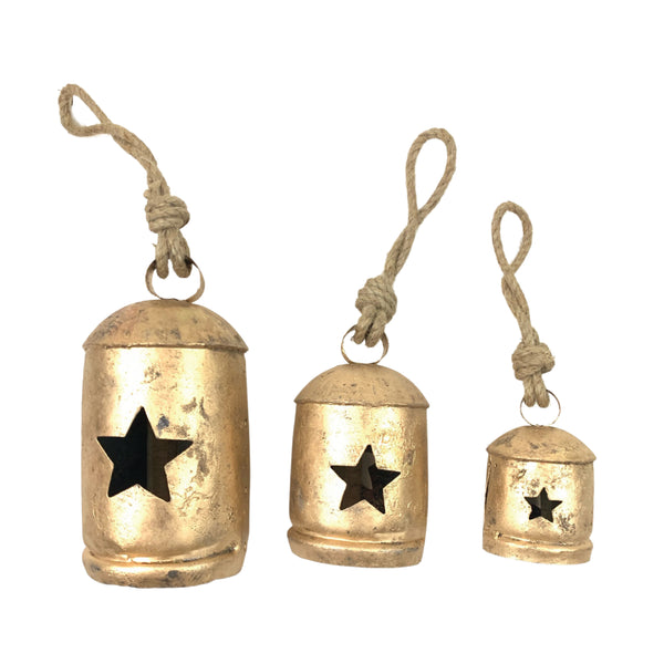 Christmas Bells, Bells Decor, Decorative Bells, Jingle Bells, Hanging Bells,  Wall Bells, Door Bells, Gold Bells, Bells Cluster, 