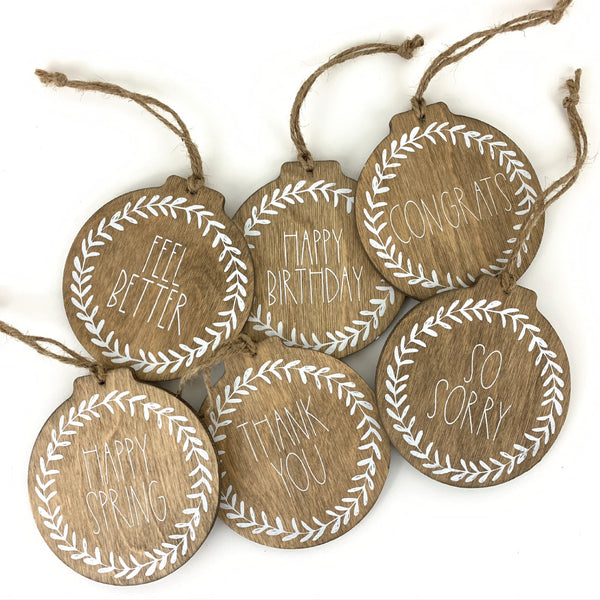 Round Gift Tags – 12timbers