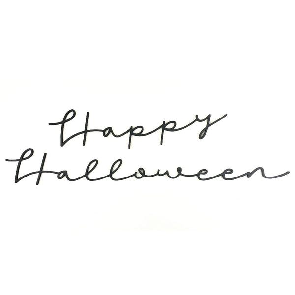 happy halloween words