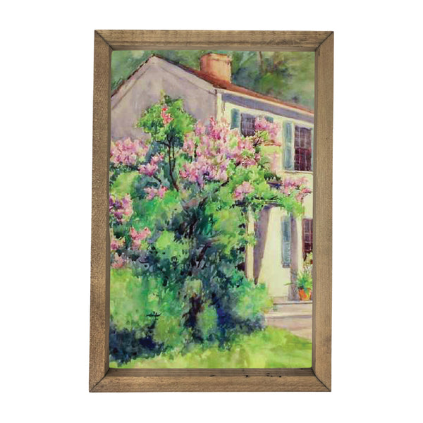 Flowering Bush <br>Framed Art