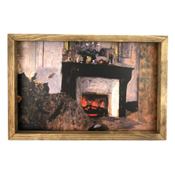 The Fireplace <br>Framed Print