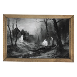 Hiding Ghosts <br>Framed Art