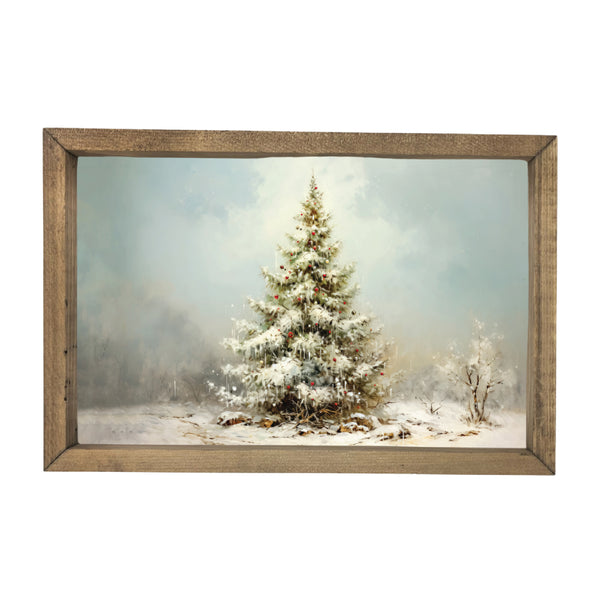 Fresh Christmas Tree <br>Framed Art