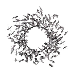 Black Glitter Eucalyptus Wreath