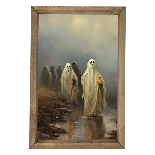 Ghost Parade <br>Framed Art