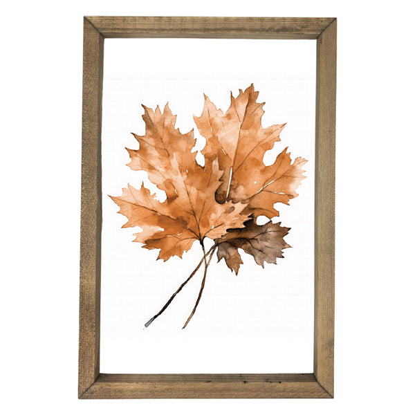 Fall Leaf <br>Framed Art