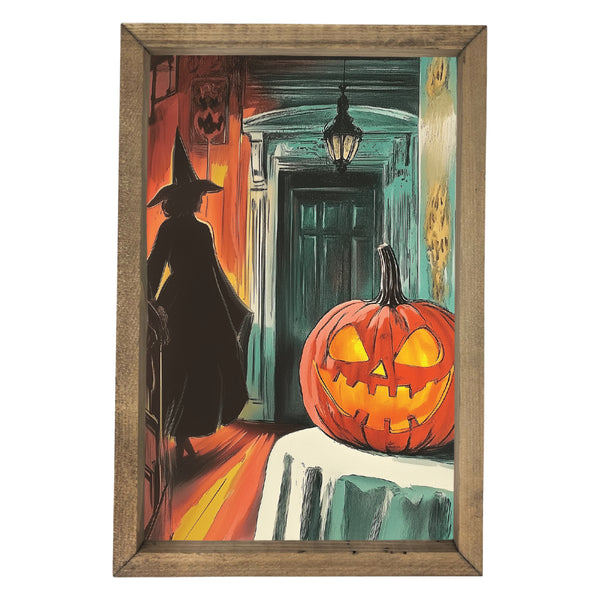 Lurking Witch <br>Framed Art