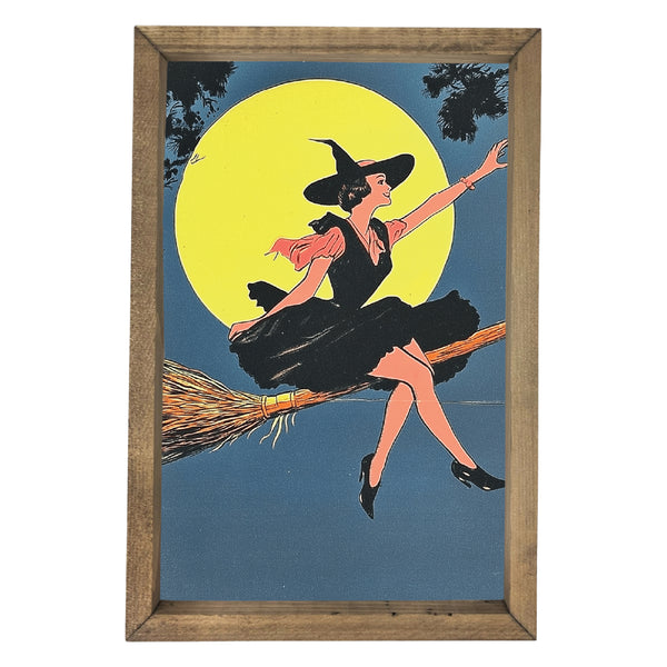 Graceful Witch <br>Framed Art