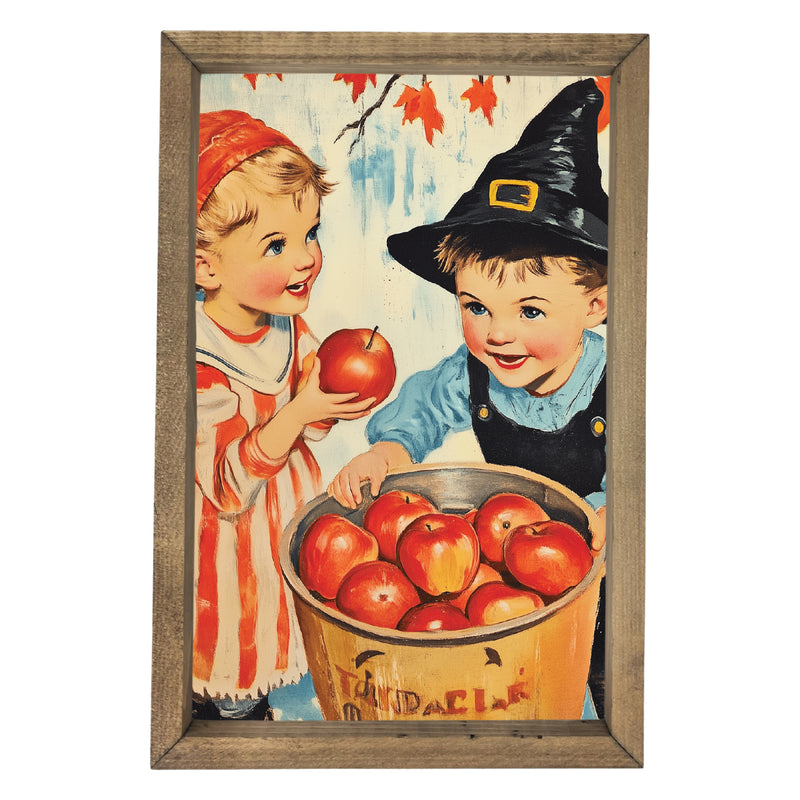 Apple Picking <br>Framed Art