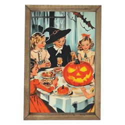 A Halloween Feast <br>Framed Art