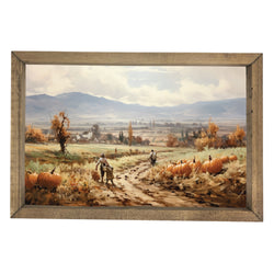 A Fall Walk <br>Framed Art