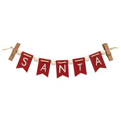 Santa Mini Clip Banner