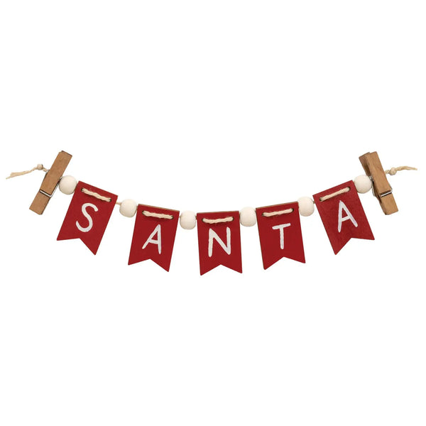 Santa Mini Clip Banner