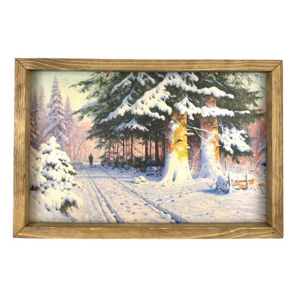 Hunter Returning Home <br>Framed Print