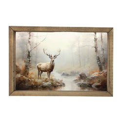Deer in the Woods <br>Framed Art