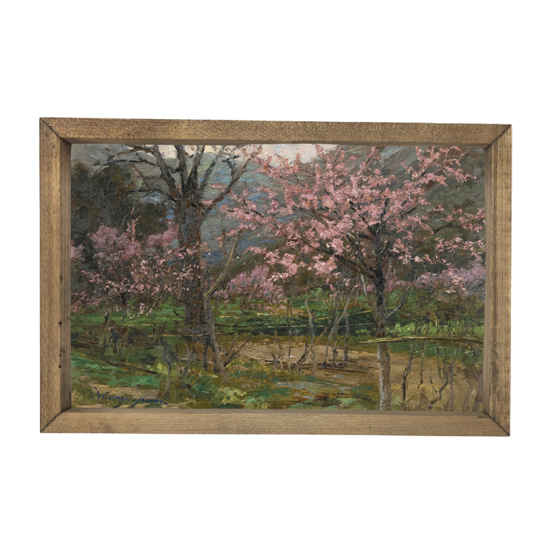 Pink Blossoms <br>Framed Art