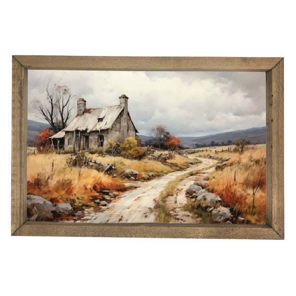 Autumn Farm <br>Framed Art