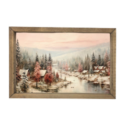Riverside Village <br>Framed Art