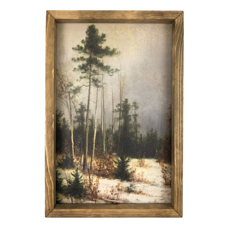 Winter Forest <br>Framed Print