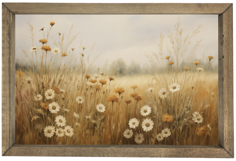 Autumn Wildflowers <br>Framed Art