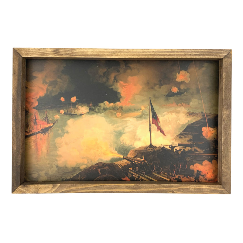 Battle of Port Hudson <br>Framed Art