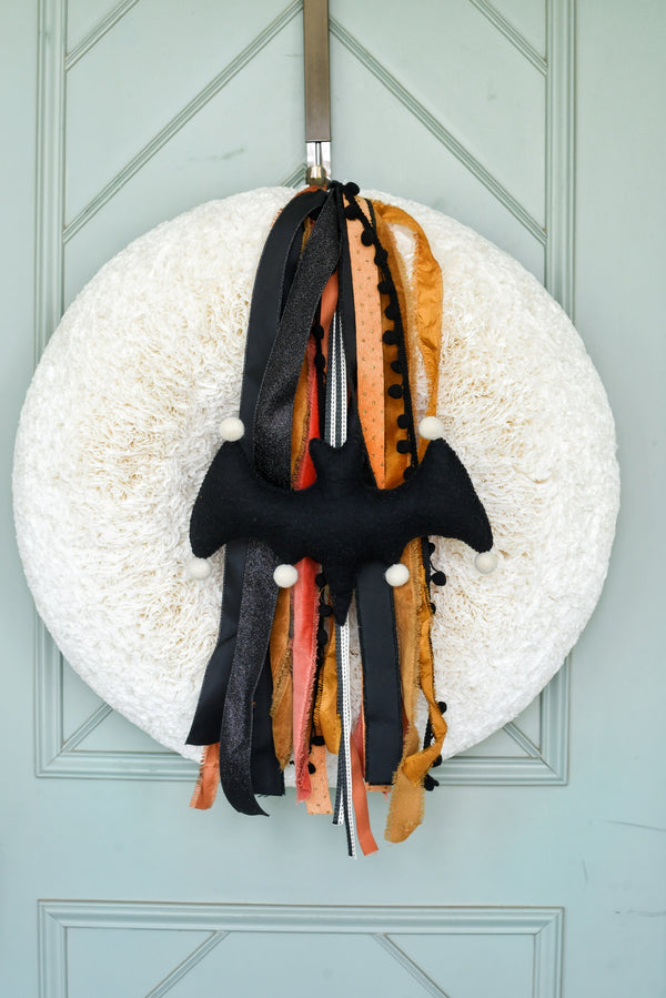 Large Hanging Felt Bat