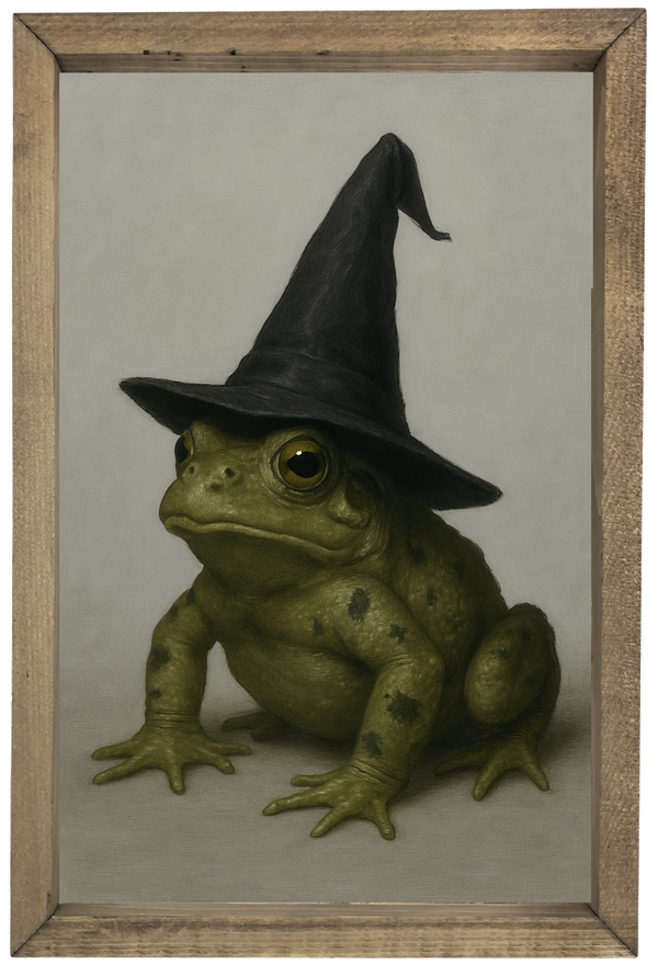 Toad with Witch Hat