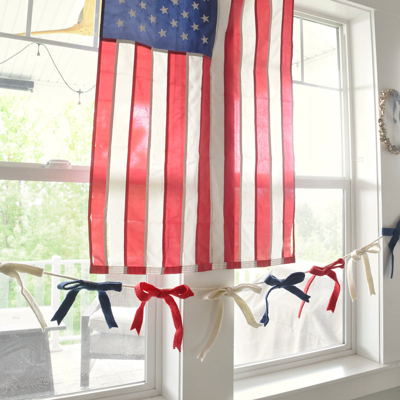 Felt Bow Garland