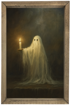 Ghost with Candle