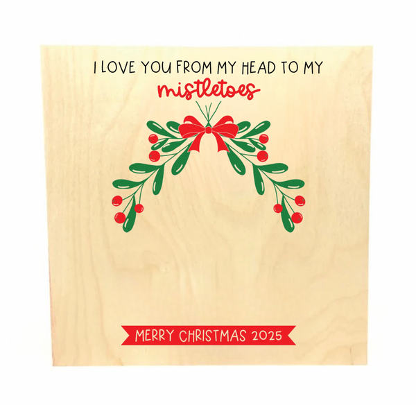 Mistletoe Holiday Keepsake