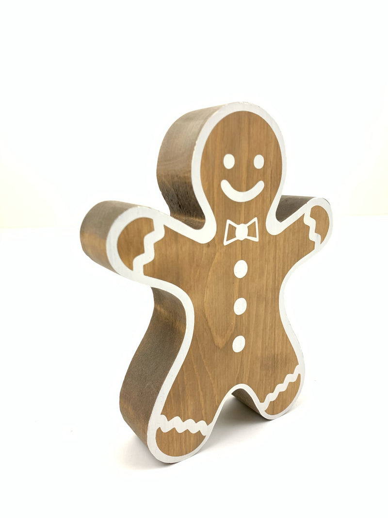 Gingerbread Man Wood Shape