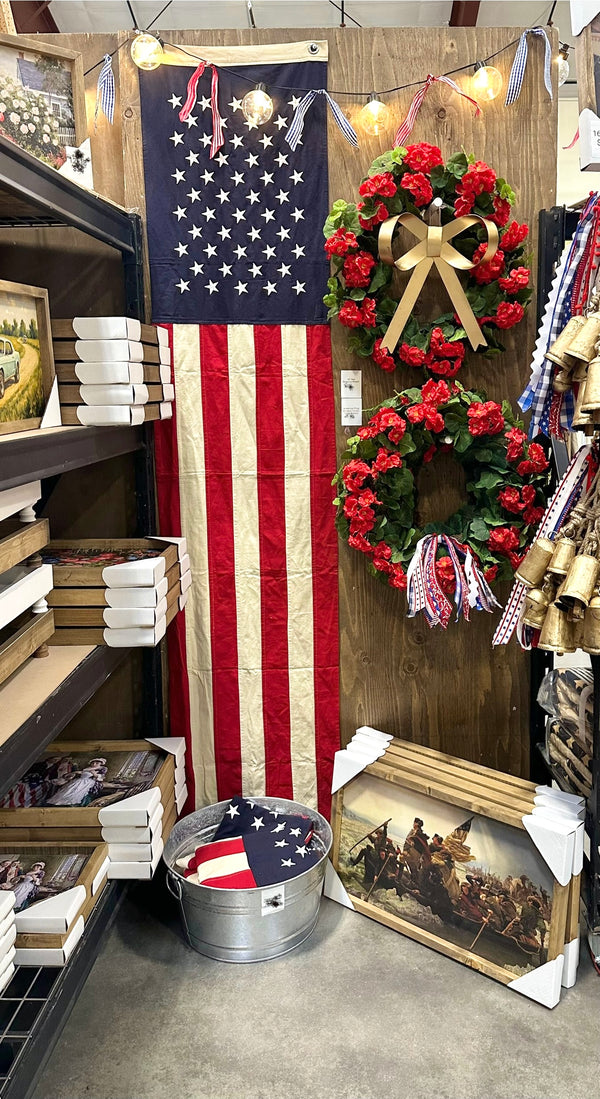 Star Spangled Window Cover/ Table Runner
