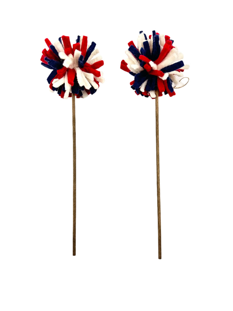 Patriotic Burst Ornaments