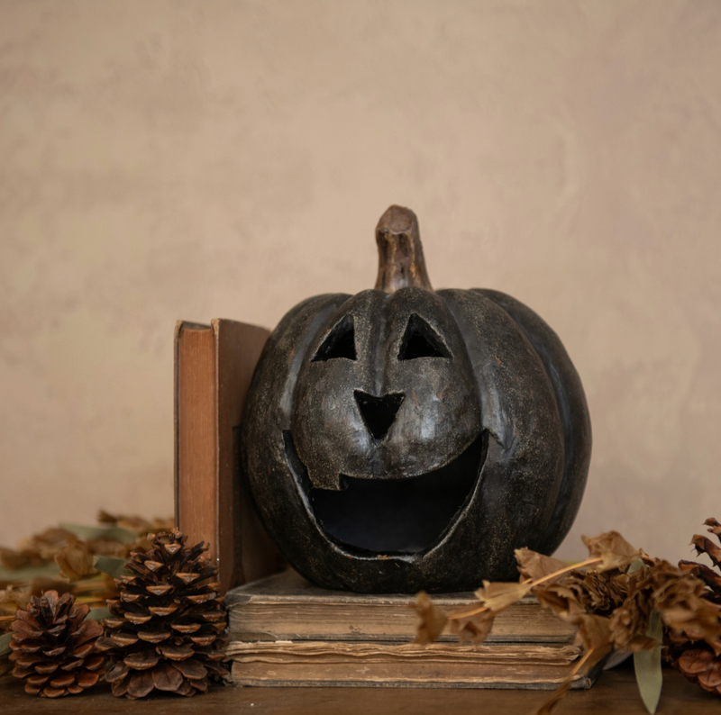 Black Jack o Lantern Pumpkin