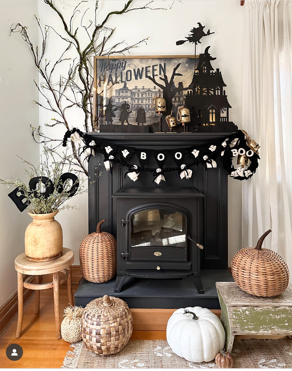 Boo Wreath