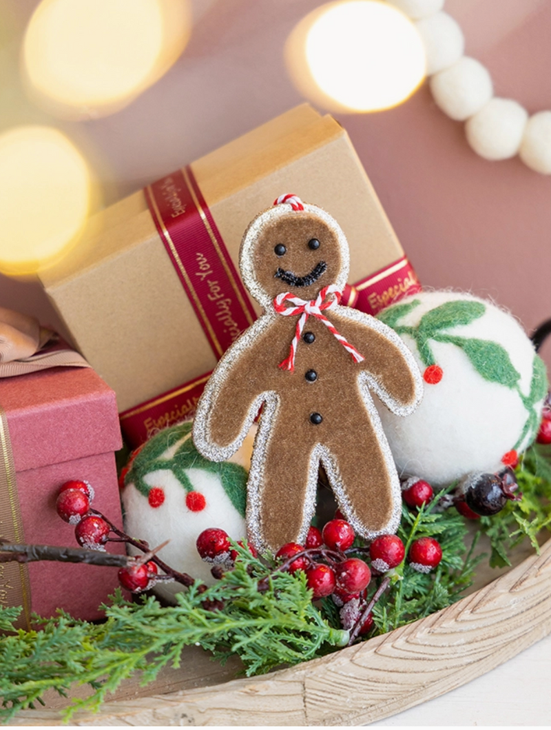 Gingerbread Man Ornament