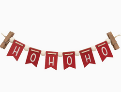 Ho Ho Ho Mini Clip Banner