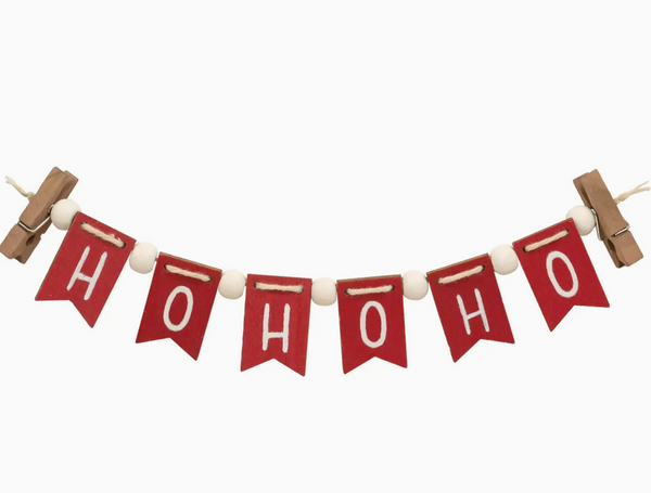 Ho Ho Ho Mini Clip Banner