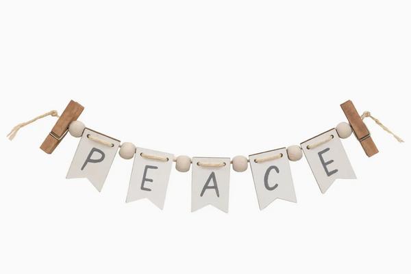 Peace Mini Clip Banner