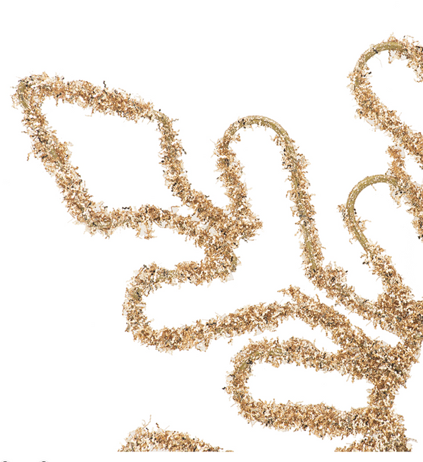 18" Gold Snowflake Ornament