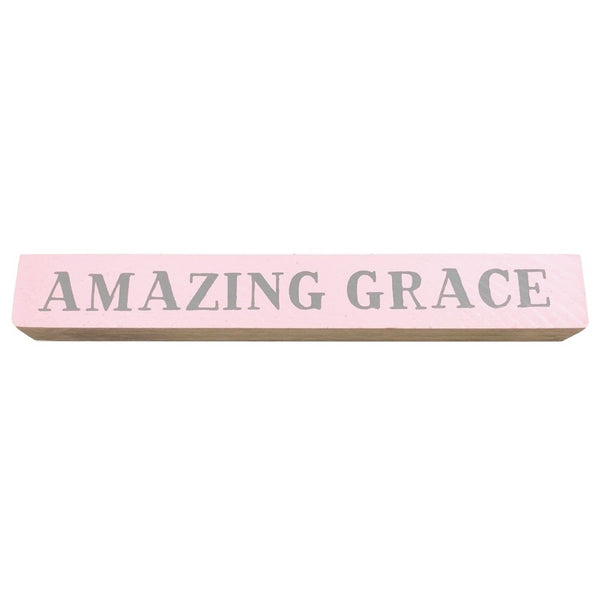 *CLOSEOUT* Amazing Grace <br>Shelf Saying