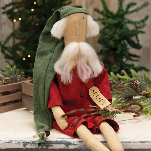 Winter Nap Santa Doll