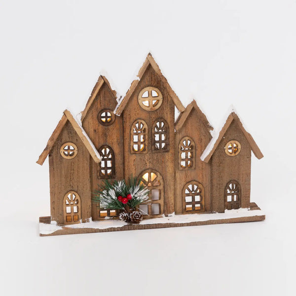 Natural Holiday Wood House