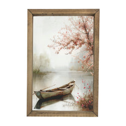 Springtime Rowboat <br>Framed Art