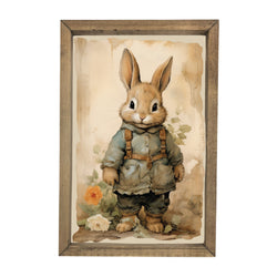 Cute Bunny 6 <br>Framed Art