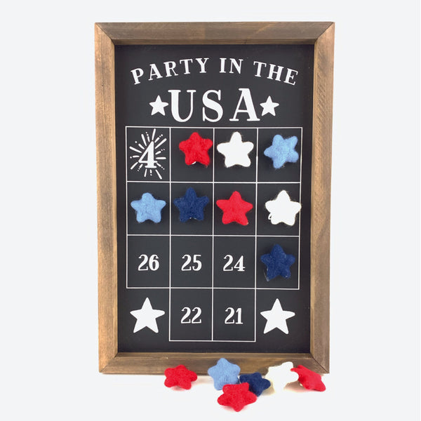 *CLOSEOUT* Party in the USA <br>Fourth of July Number Countdown