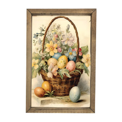 Easter Basket <br>Framed Art