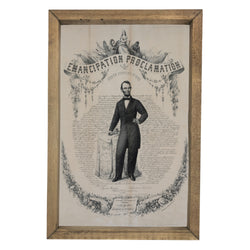 Emancipation Proclamation <br>Framed Art