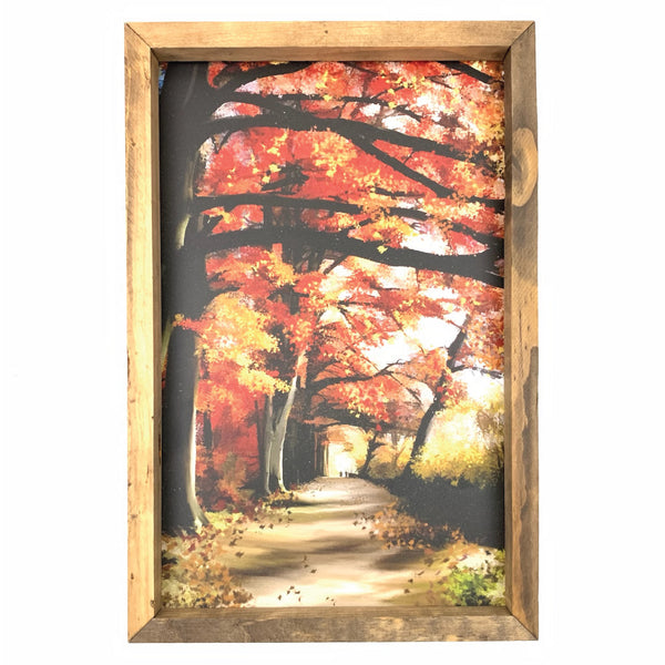 Autumn Trees <br>Framed Art